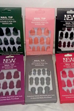 Fake Nails - Pack Of 6