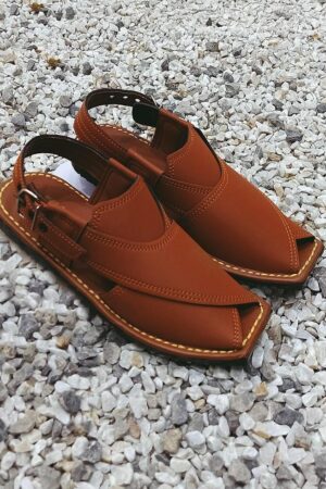 Peshawari Chappal,  Beige