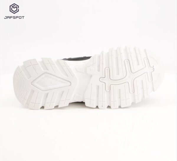 Leather Sneakers, Black - Image 6