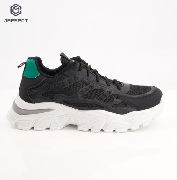 Leather Sneakers, Black