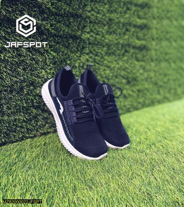 Casual Sneakers Green & BLack - Image 4