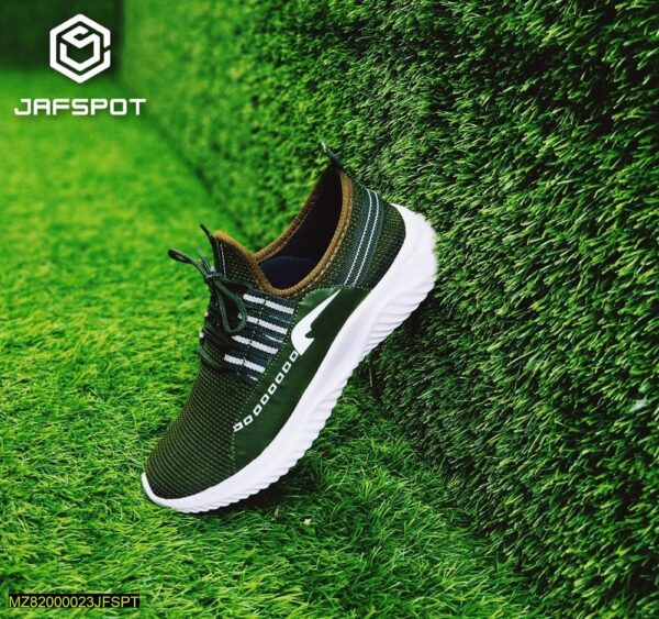 Casual Sneakers Green & BLack