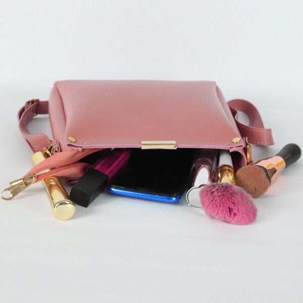 Rexine Plain Hand Bag - Image 3