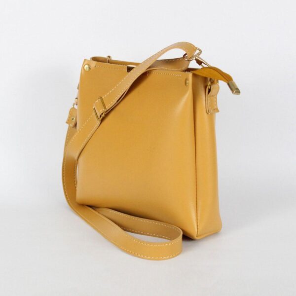 Rexine Plain Hand Bag - Image 4