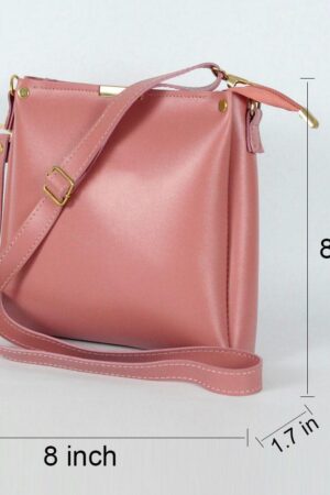 Rexine Plain Hand Bag