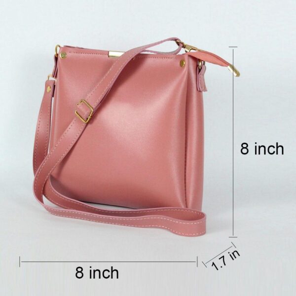 Rexine Plain Hand Bag
