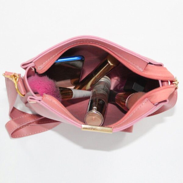 Rexine Plain Hand Bag - Image 5