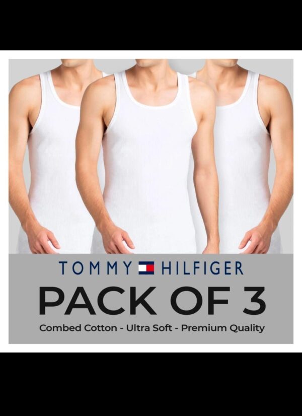 Men's Cotton Vest Pack of 3