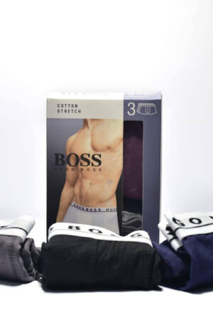 Men's Cotton Boxers, Pack Of 3