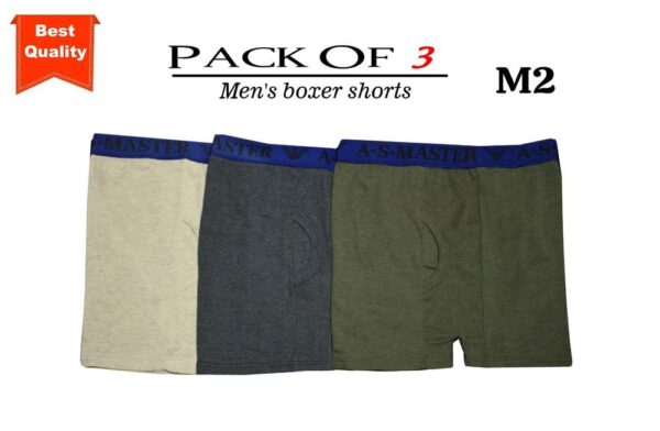 Cotton Trunks, Pack Of 3 - Image 5