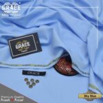 Unstitched Wash And Wear  Grace- Sky Blue