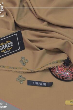 Unstitched Wash And Wear  Grace- Wood Brown