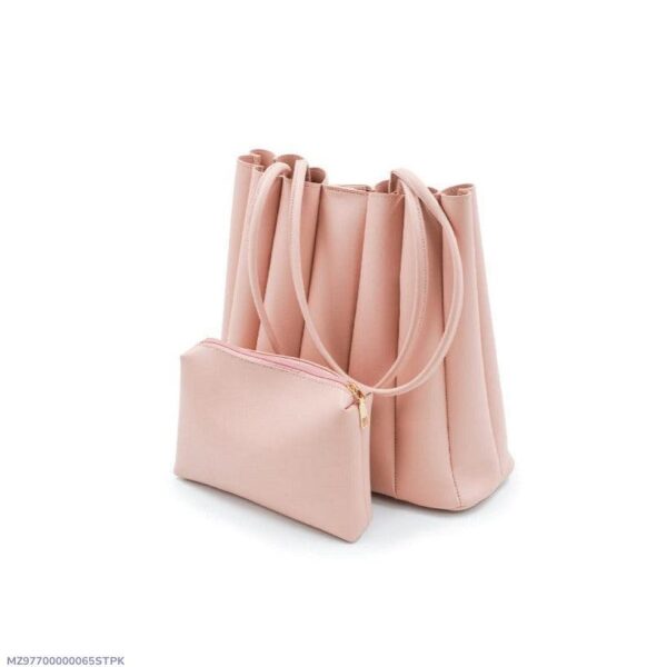 Leather Plain Bag - Image 3