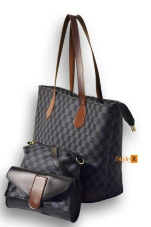 Leather Printed Shoulder Bag