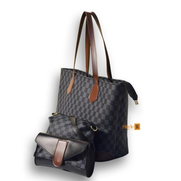 Leather Printed Shoulder Bag
