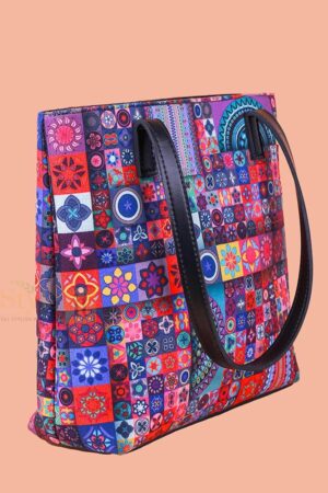 Leather Printed Shoulder