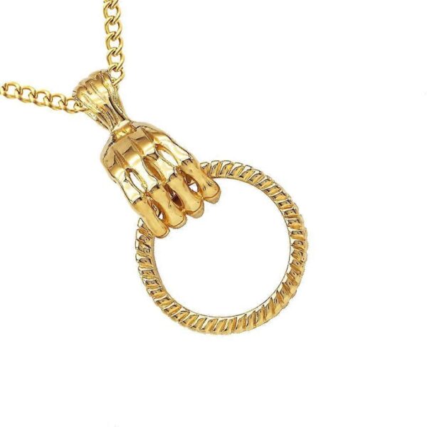 Ring Shaped Men's Necklace - Image 3