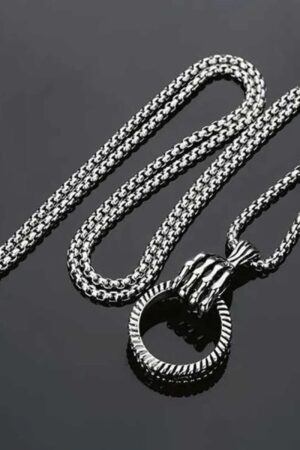 Ring Shaped Men's Necklace