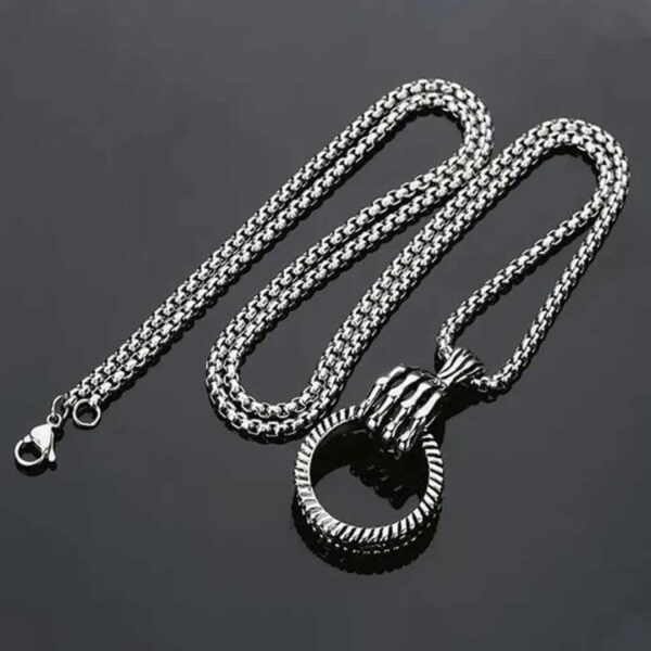 Ring Shaped Men's Necklace