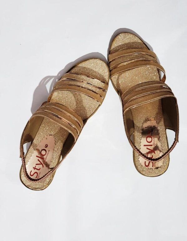 Women Rexine Fancy Wedge Sandals