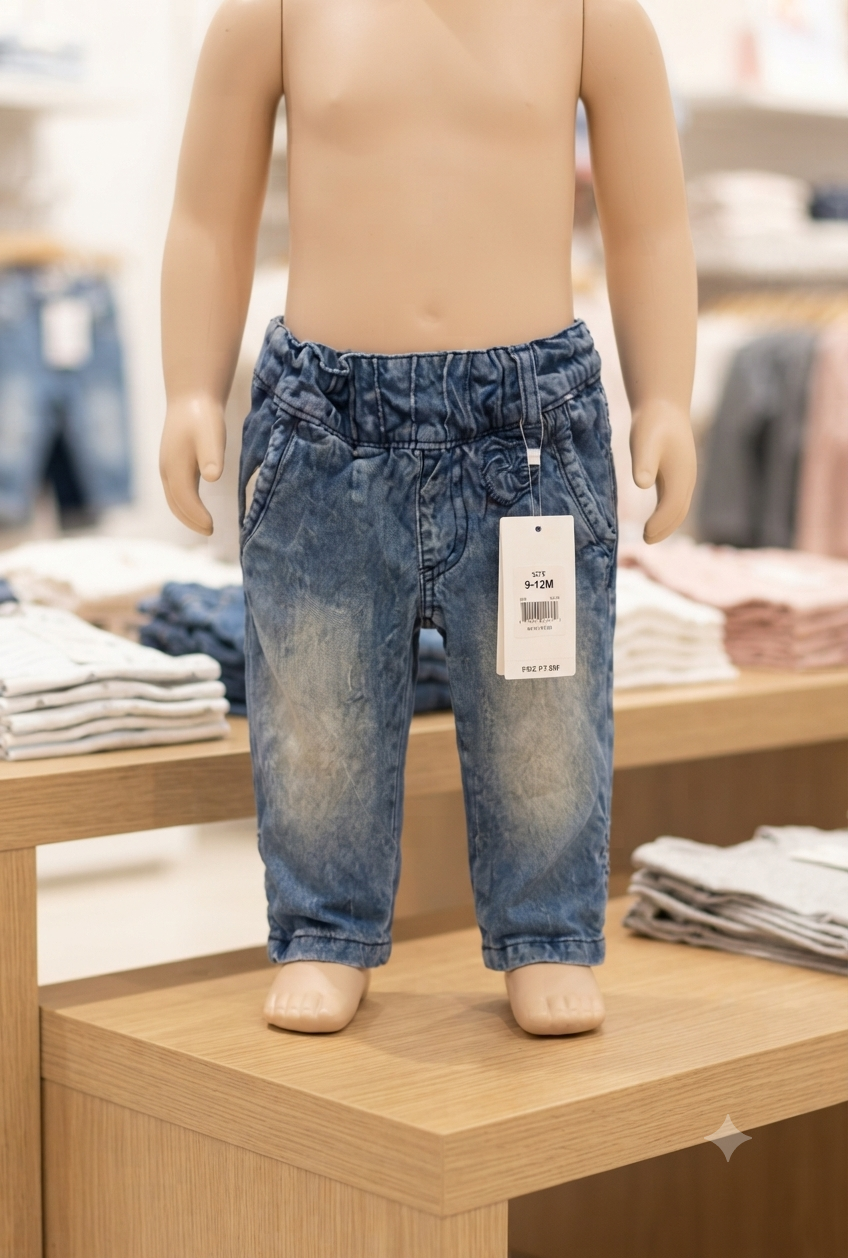 Name It Distressed Denim Baby Jeans