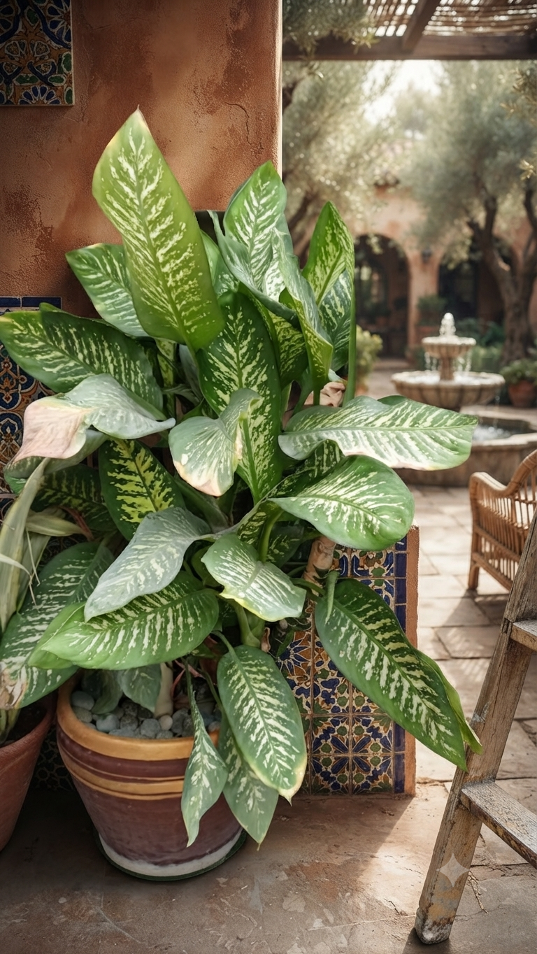 Dumb Cane / Dieffenbachia (Dieffenbachia amoena)